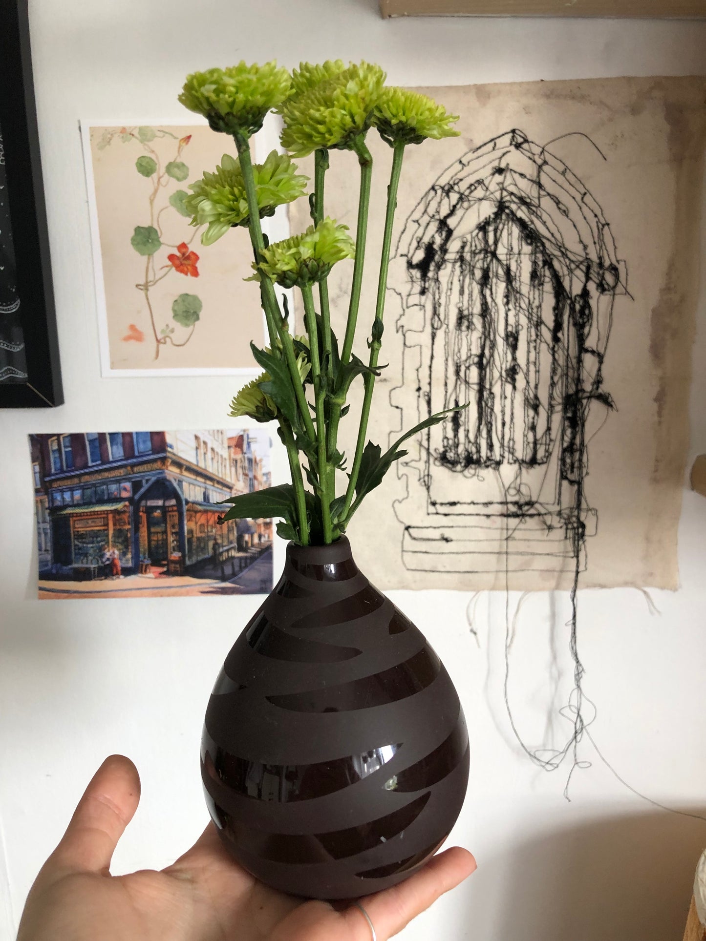 Small Stripey Vase