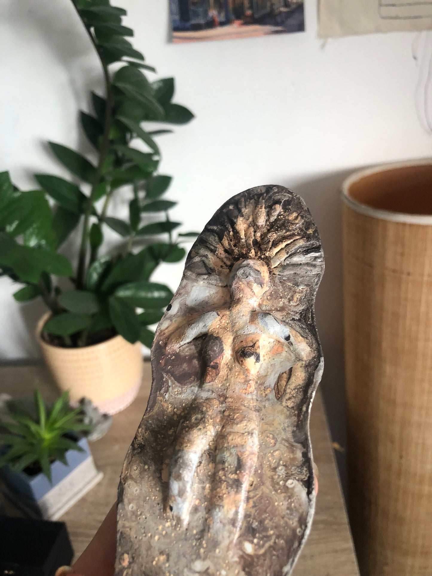 Marble Woman Incense Holder