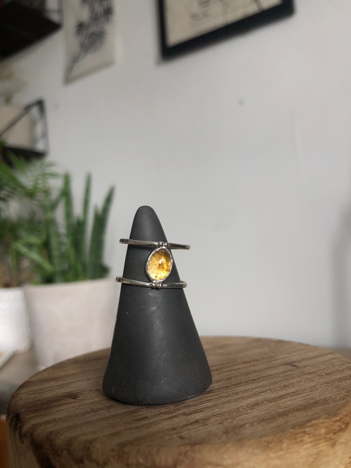 Citrine Sterling Silver Ring