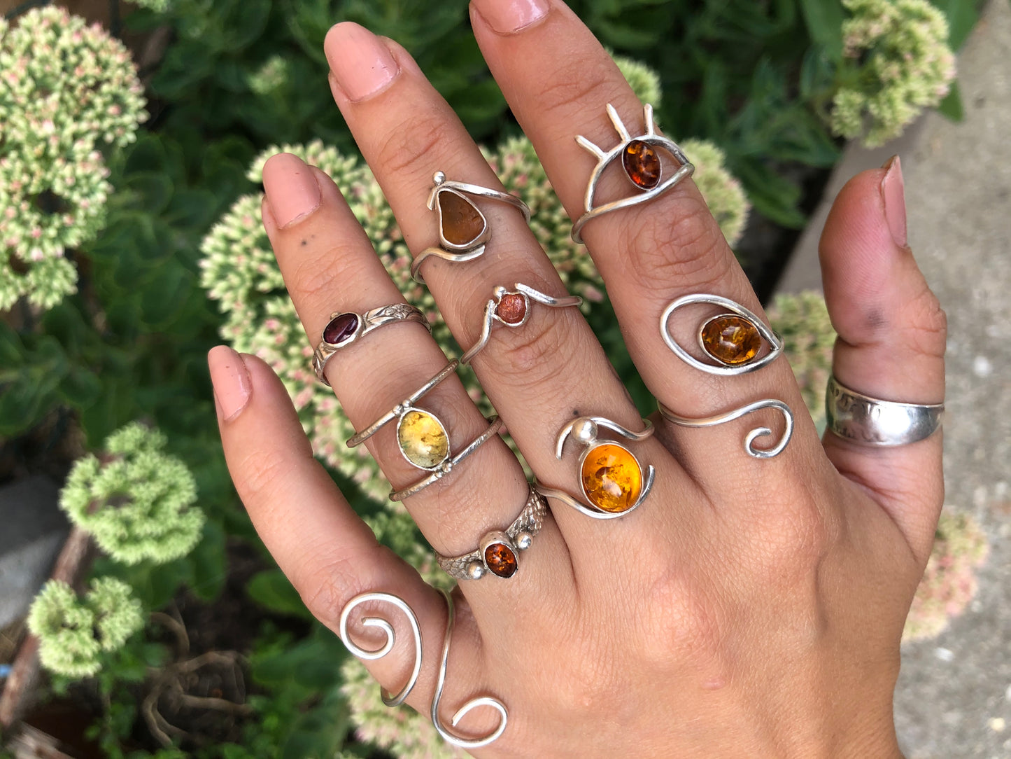 Citrine Sterling Silver Ring